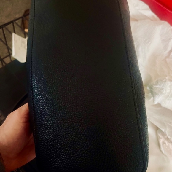 GUCCI BLACK GG DISCO SOHO LEATHER HOBO HANDBAG 536194 - Picture 5 of 16